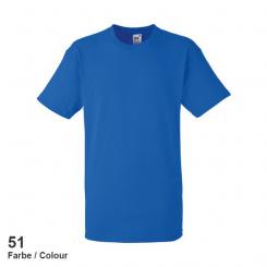 T-Shirt Fruit of the Loom Heavy royal S | 10 Stück