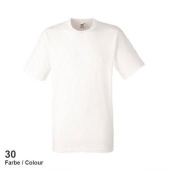 T-Shirt Fruit of the Loom Heavy weiss S | 5 Stück
